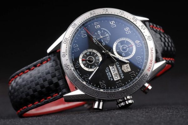 Black Carrera Replica Watches 3759 - Image 6