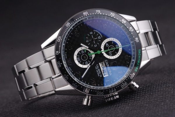 Black Carrera Replica Watches 3757 - Image 3