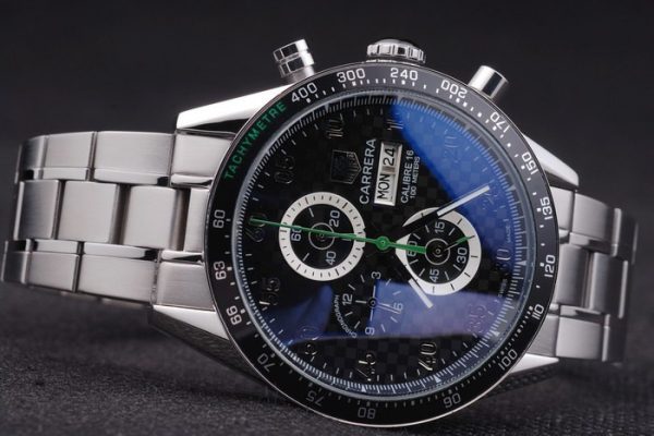Black Carrera Replica Watches 3757 - Image 4