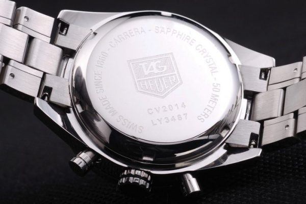 Black Carrera Replica Watches 3757 - Image 7