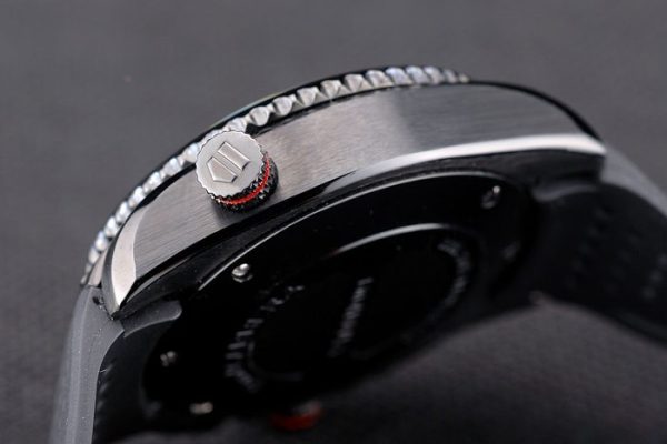Tag Heuer Carrera Black Ceramic Bezel Rubber Strap 7911 - Image 10