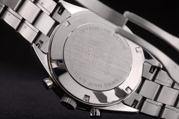 Tag Heuer Carrera White Dial Stainless Steel Strap 7925 - Image 7