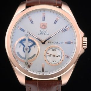 Tag Heuer Carrera Pendulum Brown Leather Strap 7918