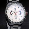 Tag Heuer Carrera Black Stainless Steel Case White Dial - Image 2