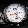 Tag Heuer Carrera Black Stainless Steel Case White Dial - Image 3