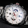 Tag Heuer Carrera Black Stainless Steel Case White Dial - Image 4
