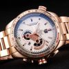 Tag Heuer Carrera Rose Gold Case White Dial - Image 3