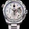 Swiss Tag Heuer Carrera Tachymeter Bezel Stainless Steel White Dial