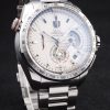 Swiss Tag Heuer Carrera Tachymeter Bezel Stainless Steel White Dial - Image 2