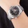 Swiss Tag Heuer Carrera Tachymeter Bezel Stainless Steel Black Dial - Image 2