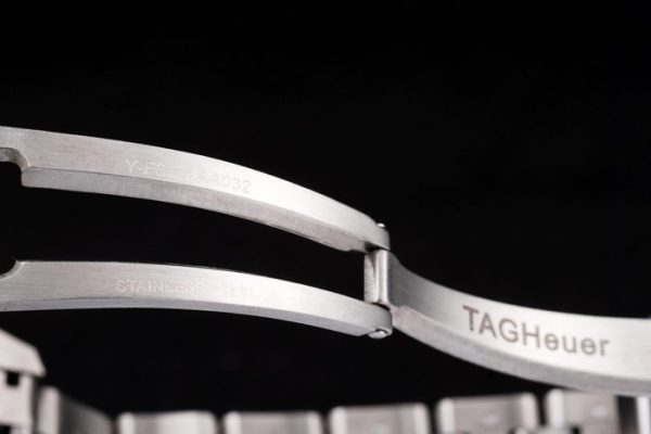 Swiss Tag Heuer Carrera Tachymeter Bezel Stainless Steel Black Dial - Image 7