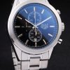 Tag Heuer SLR Polished Stainless Steel Case Black Dial Stainless Steel Strap