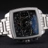 Tag Heuer Monaco Mikrograph Stainless Steel Strap Black Dial 7922 - Image 4