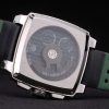 Tag Heuer Monaco Black-Green Perforated Leather Strap White Dial 80306 - Image 8