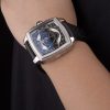 Tag Heuer Monaco Mikrograph Black Leather Strap Black Dial 7924 - Image 4