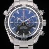 Omega Seamaster Planet Ocean Black Tachymeter Black Dial Stainless Steel Strap 80240