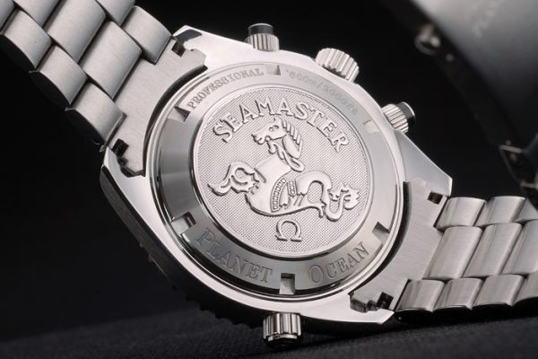 Omega Seamaster Planet Ocean Black Tachymeter Black Dial Stainless Steel Strap 80240 - Image 8