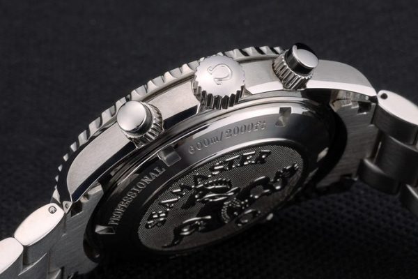 Omega Seamaster Planet Ocean Black Tachymeter Black Dial Stainless Steel Strap 80240 - Image 9