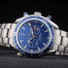 Omega Seamaster Planet Ocean Blue Tachymeter Blue Dial Stainless Steel Strap 80239 - Image 3
