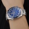 Omega Seamaster Planet Ocean Blue Tachymeter Blue Dial Stainless Steel Strap 80239 - Image 9