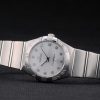 Swiss Lady Omega Constellation Stainless Steel Bracelet Silver Dial 80290 - Image 4
