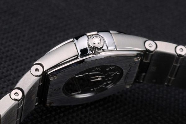 Swiss Lady Omega Constellation Stainless Steel Bracelet Silver Dial 80290 - Image 8