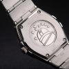 Swiss Lady Omega Constellation Crystal Encrusted Bezel Silver Dial 80291 Radial - Image 7
