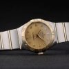 Swiss Lady Omega Constellation Golden Dial Stainless Steel Bracelet 80292 - Image 3