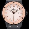 Hublot Big Bang Black Rubber Strap Beige Dial 80200