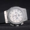 Hublot Big Bang Black Rubber Strap White Checkered Dial 80197 - Image 3