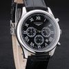 Longines Master Collection Black Leather Strap Black Dial 80224 - Image 3