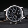 Longines Master Collection Black Leather Strap Black Dial 80224 - Image 4